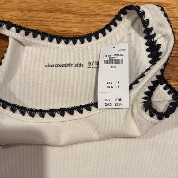NWT Abercrombie kids ribbed tank top - Picture 4 of 4